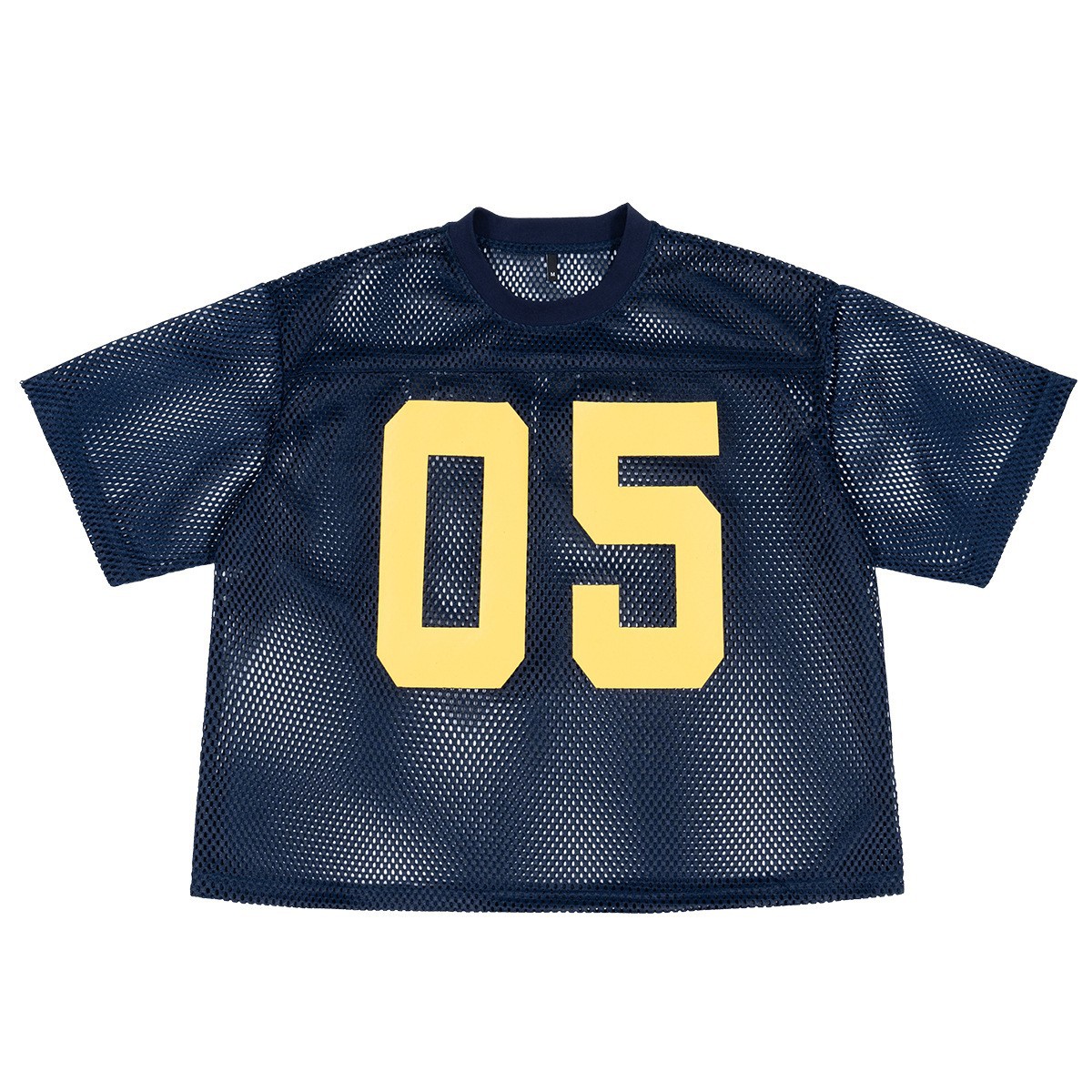 Inventario al por mayor corto y ancho modelo de malla callejera suelta manga corta impresión deportiva casual camiseta de hombre camiseta superior