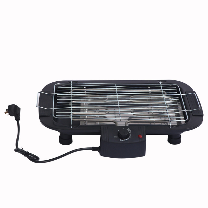 Nuevo hogar de estilo coreano sin humo pan para hornear eléctrico multifuncional Parrilla de barbacoa de acero inoxidable portátil familia brochetas de carne máquina de barbacoa