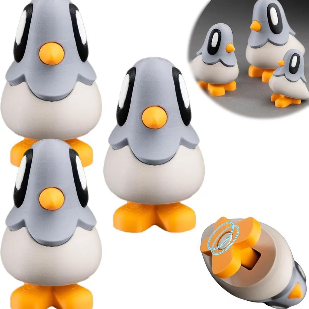 Blob Pigeon con Magnetic Foot y Secret Note Co mpartm