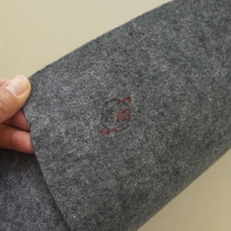 Charcoal Gray 3MM Thick Felt Handbag Bag with RPET Non-woven Cat Nest Pet Supplies Polyester Hair Sticky Customization