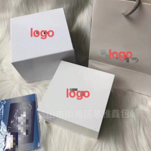 Watch Box Watch Box Black Velvet Fabric Packaging Box Watch Storage Box Full Set Gift Box Packaging