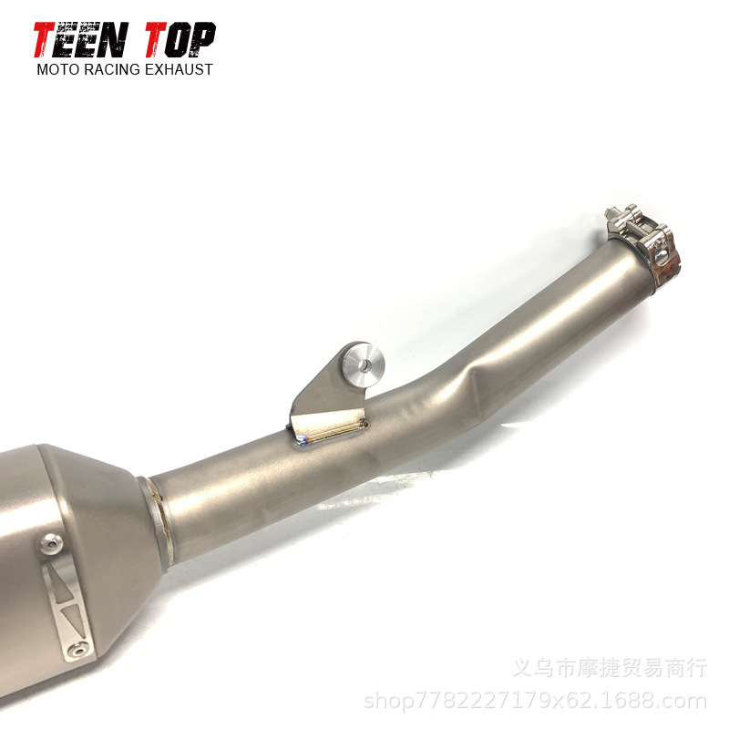 Off-Road Motorcycle Yz250F Full Section Exhaust Yamaha Yzf250 Modified Titanium Alloy Tail Section Exhaust Pipe