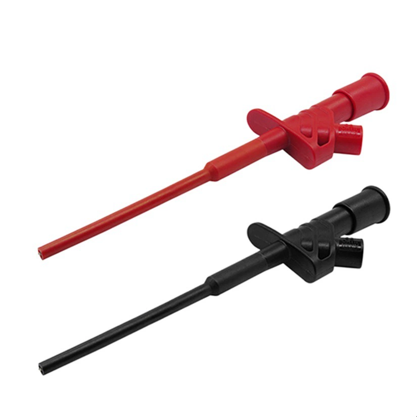 4 мм Полная изоляция Быстрый тестовый зажим тестовый крюк гибкий зонд высоковольтный дифференциальный Профессиональный тестовый крюк P5004