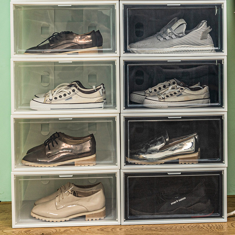 Transparent Shoe Box Storage Box Dustproof Transparent Basketball Shoes Desktop High Top Shoe Box Wholesale Store Display Flip Shoe Cabinet Transparent Shoe Box Storage Box Dustproof Transparent Basketball Shoes Desktop High Top Shoe Box Wholesale Store Display Flip Shoe Cabinet