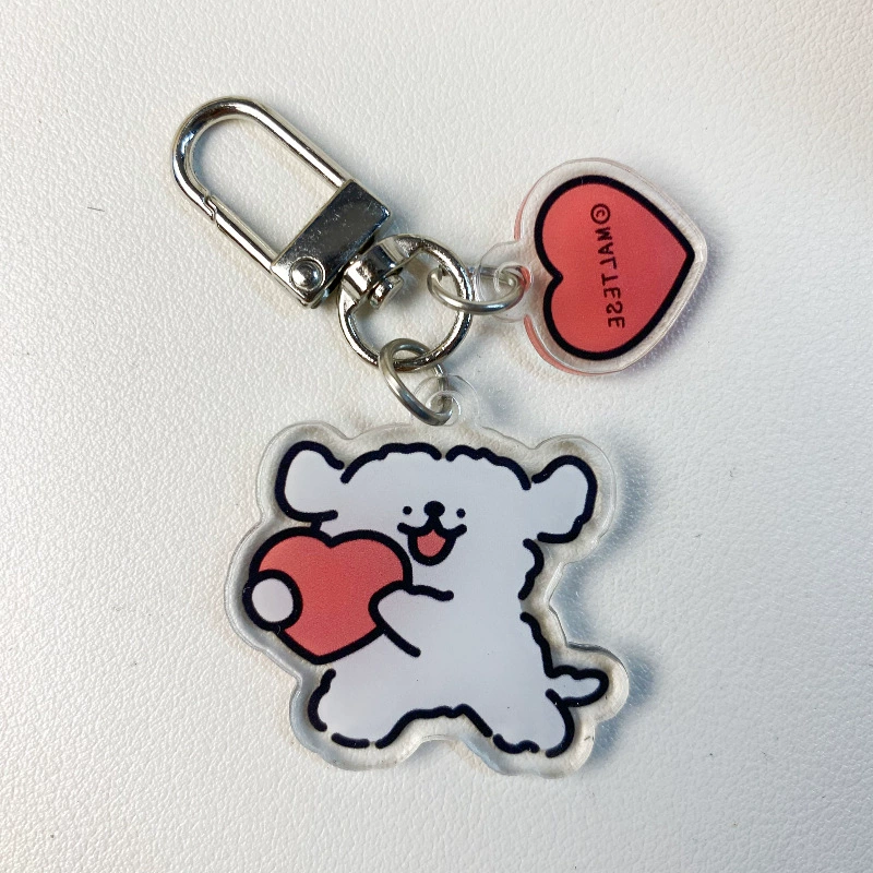Cartoon high quality keychain, cute backpack accessory, Birthday gift