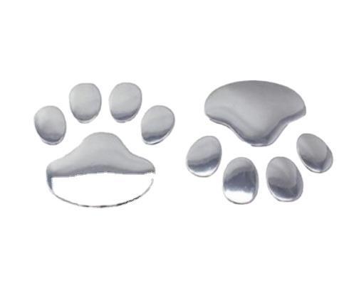 Store wholesale auto bear paw car sticker 3D stereoscopic personalized cat claw print sticker dropshipping one piece