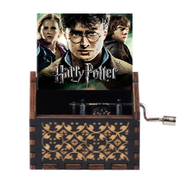 源工場ハリーポッターハイドウェイ手揺れ木製オルゴールミニオルゴールクリエイティブ誕生日プレゼント