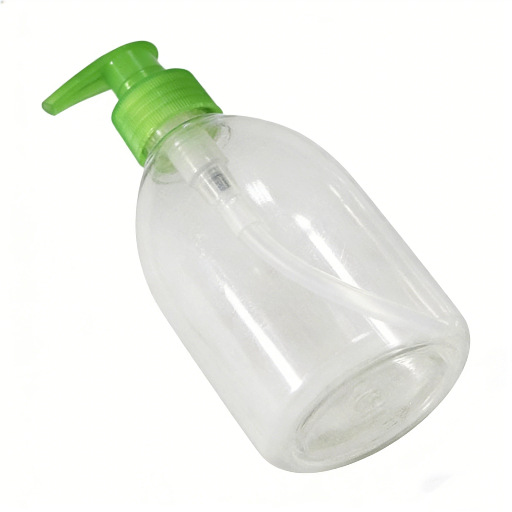 300ML按压式洗手液瓶乳液瓶PET透明塑料瓶洗发水瓶淋浴露分装瓶