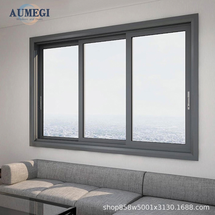 Ce Certified Aluminum Alloy Sliding Windows for Rural Self-Built Houses, Integrated Security Windows, Stainless Steel Sliding Windows for Home Use Ce Certified Aluminum Alloy Sliding Windows for Rural Self-Built Houses, Integrated Security Windows, Stainless Steel Sliding Windows for Home Use
