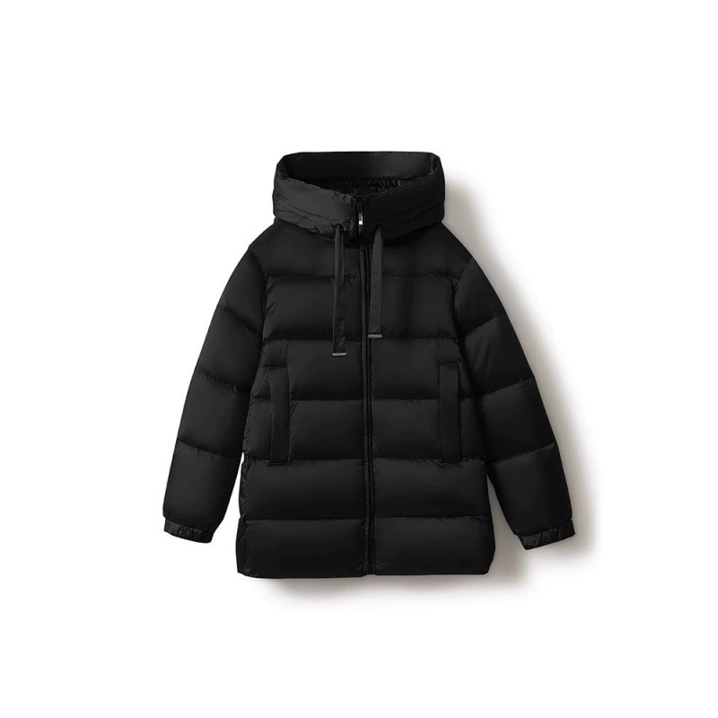 Velvet down jacket, winter hoody, duck down