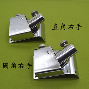 Thickened Fishing Box Accessories Three-Piece Set Stainless Steel Fish Guard Fort Rack Bait Plate Rack Umbrella Rack Rounded Corner Right Angle Wholesale
