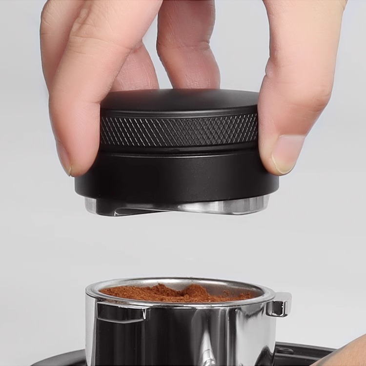 イタリアンコーヒー用ステンレス製パウダーディストリビューター、プレスパウダーハンマー、圧縮ツール、卸売可能、パウダーディストリビューター|undefined