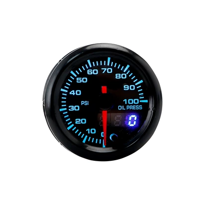 52mm pointer with digital | automobile instrument - oil-pressure-gauge