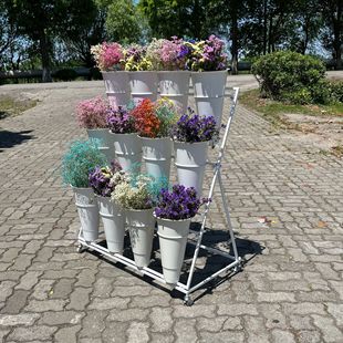 Flowers Floor Flower Rack Wedding Supplies Bucket Flower Rack Bucket Rack Large Flower Rack Flower Shop