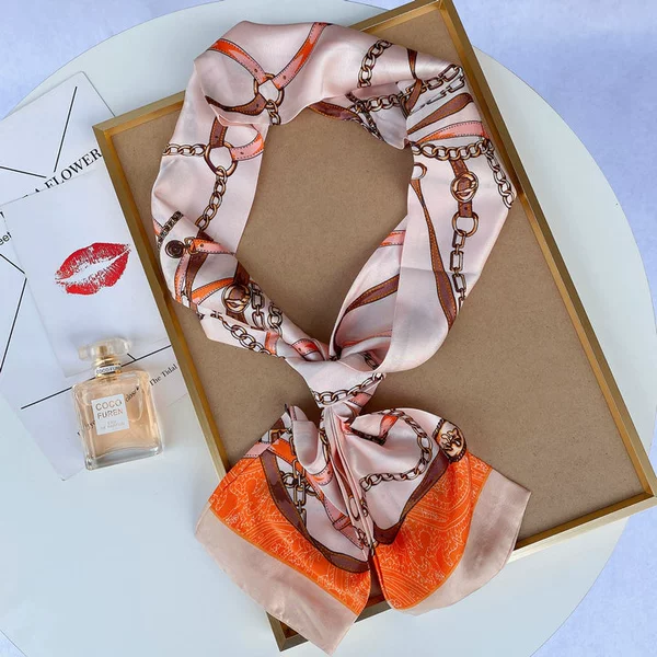 44#orange peel buckle chain