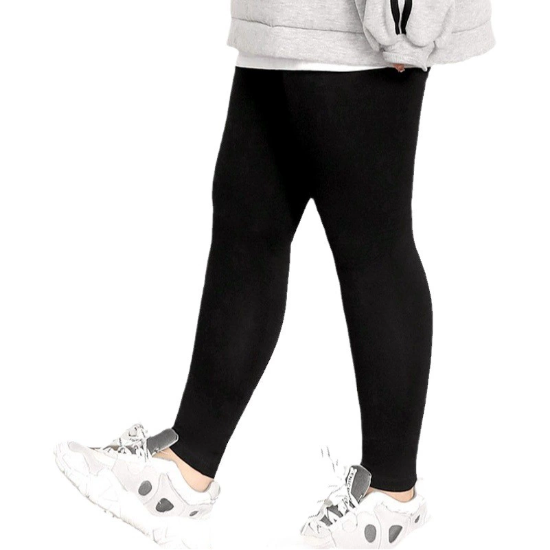 2023 весенне-осенние черные хлопковые леггинсы Женская одежда тонкие осенние брюки осенне-зимние эластичные большие размеры 200 кг 300 кг