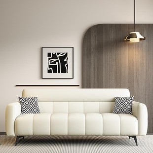 Fabric sofa small apartment living room cat scratch cloth piano key 2024 new style simple modern folding sofa bed dual use