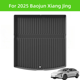 For 2025 Baojun Xiang Jing Tpe Car Waterproof Rear Trunk Mat