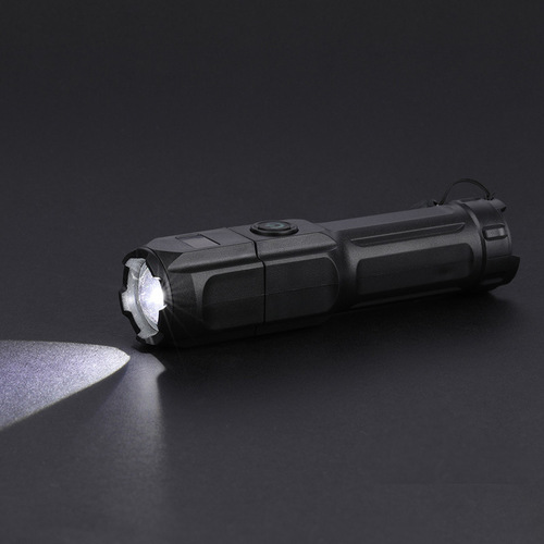 led emergency light flashlight cross-border outdoor multifunctional portable household small flashlight telescopic zoom lighting
