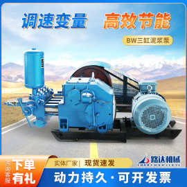 BW150泥浆泵高压往复活塞水泥输送泵工程矿用250型三缸卧式泥浆泵