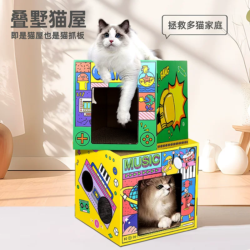 Constructor, wear-resistant box, double-layer removable universal toy, internet celebrity