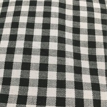 色织全棉面料 黑灰色格布 男女衬衫连衣裙面料