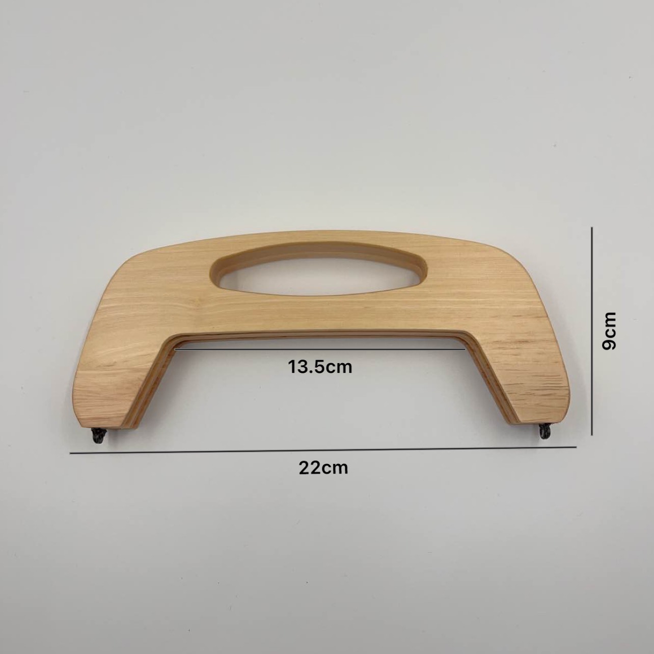 Cross-Border Handbags, New Handmade Bags, Hardware Accessories, Fashionable Solid Wood Handles, Round Handbags, Metal Clasps