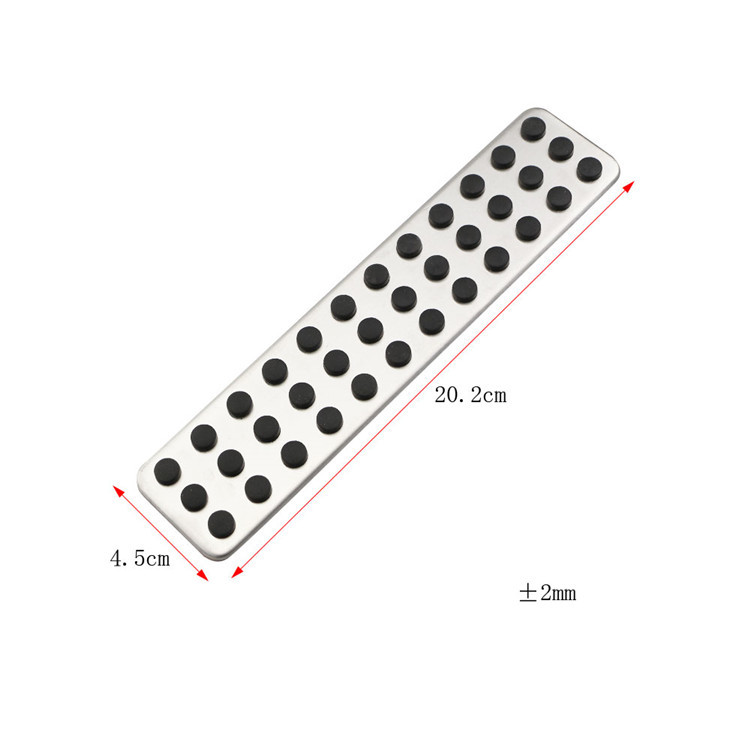 Suitable for Mazda full rest area non-perforated metal pedal car interior modification accessories