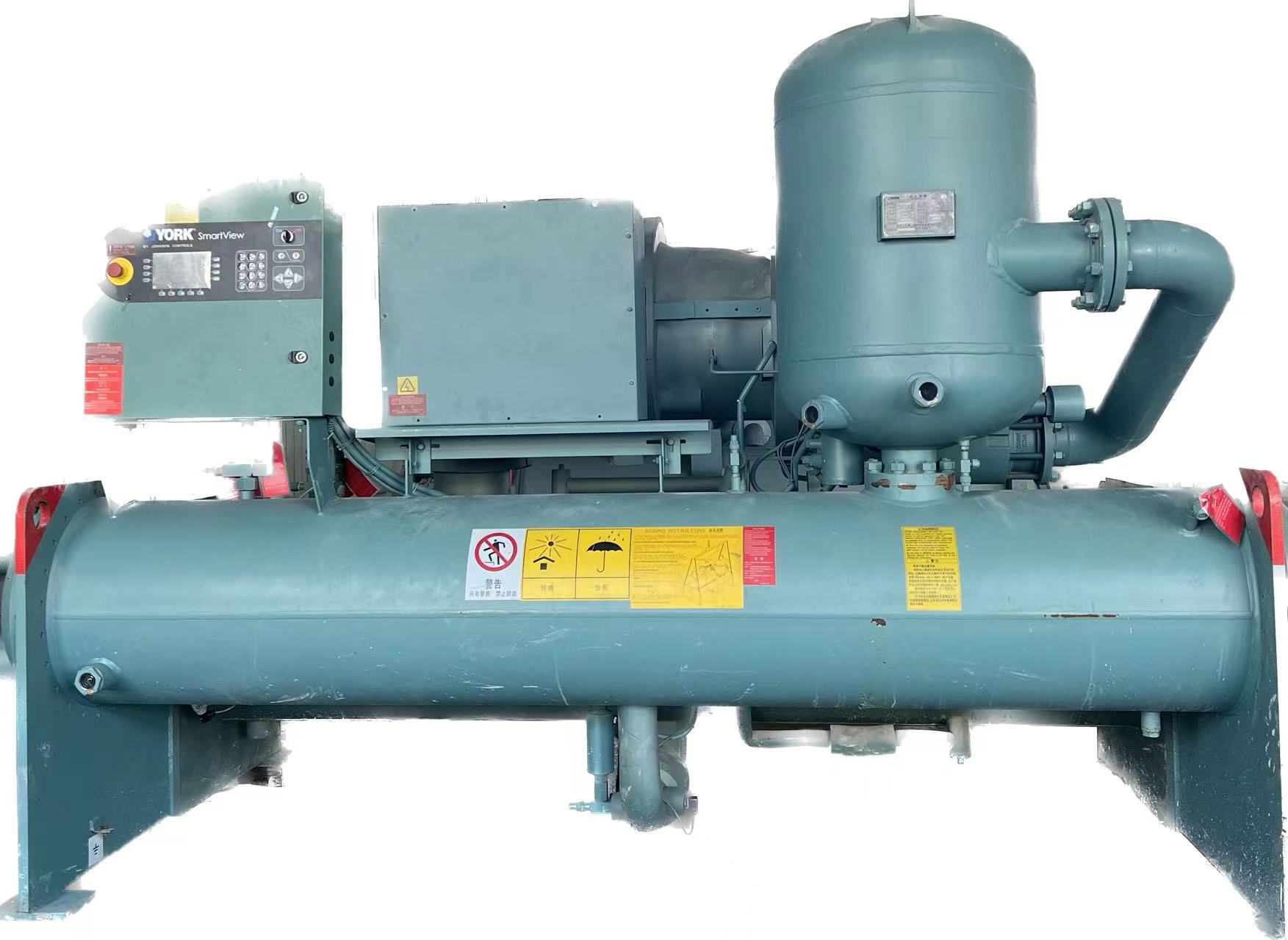 现货约克螺杆冷冻机  二手制冷设备 制冷量564kw 安装未用