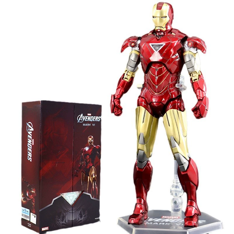 Игрушка, набор, подлинная минифигура, кукла, Железный человек, Marvel