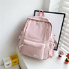 Tide, backpack, shoulder bag, trend school bag, 2022 collection, Korean style, for secondary school, simple and elegant design