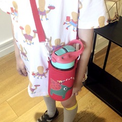 Children's duckbill water cup wholesale straw cup summer baby kettle primary school student kindergarten school anti-fall portable