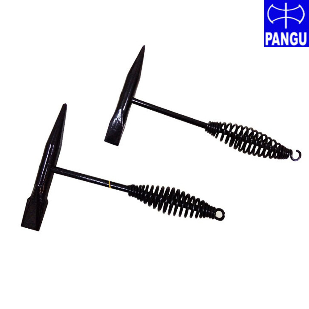 山东磐古优惠弹簧锤子系列敲锈锤工程锤焊工用锤敲渣专用防震锤子