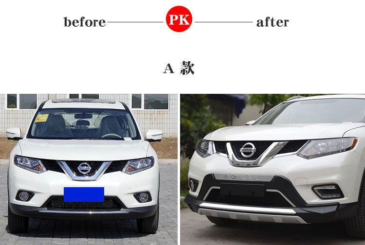 Suitable for New X-trail Front and Rear Bumper Nissan X-trail Front Guard 14 16 17 21 Qijun Crash Bar