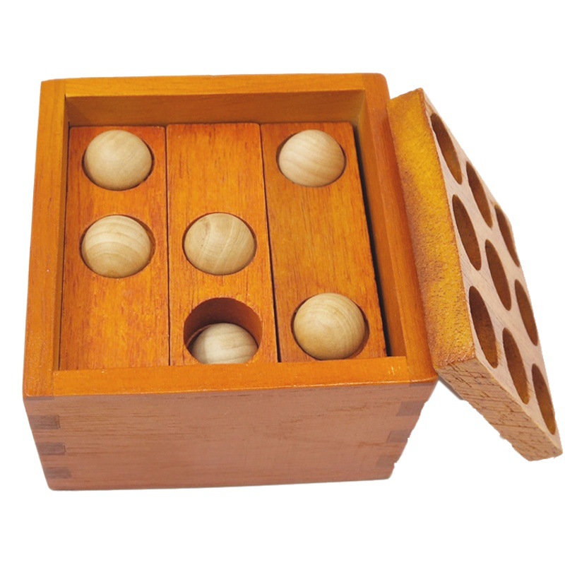 De madera de los niños adultos juguetes educativos ocio descompresión inteligencia Asamblea cerebro quema juego Building Blocks 36