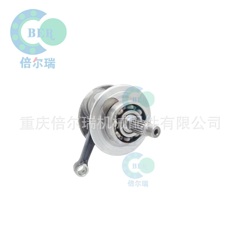 Motor de motocicleta pieza de cigüeñal transmisión de potencia CG200 cigüeñal image 4
