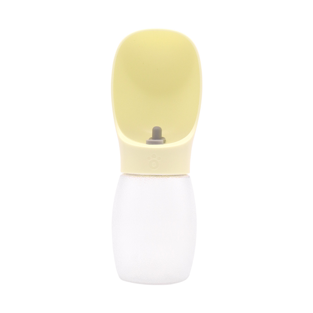 Taza de agua para mascotas transfronteriza, botella de agua portátil al aire libre, taza para perros que salen, agua potable para perros, boca no mojada, agua potable para perros