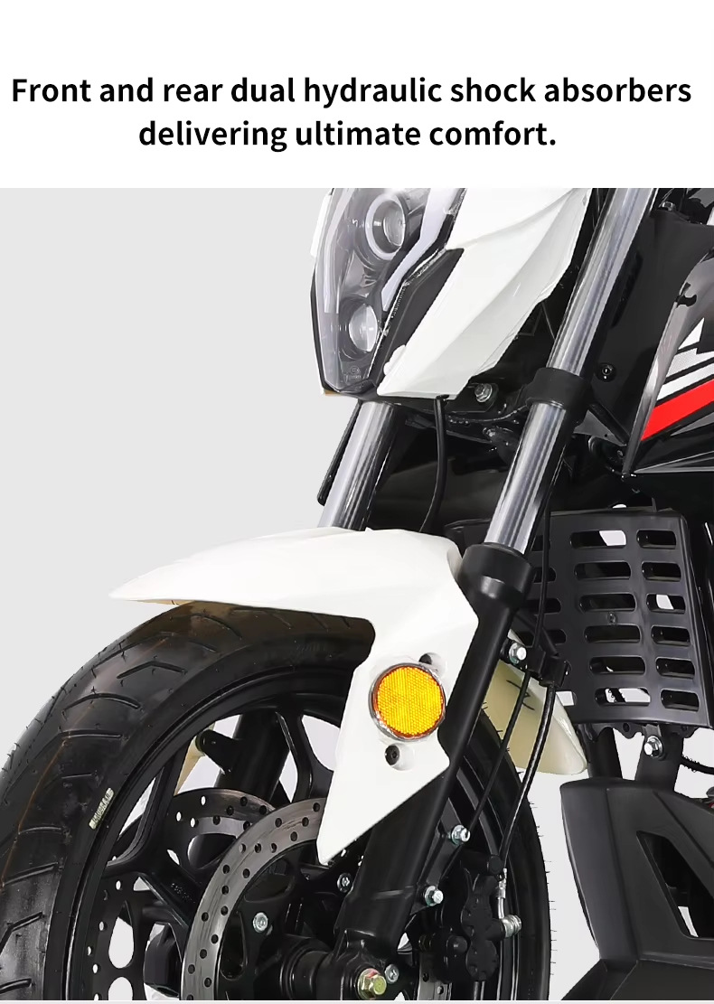 New Xixi Hurricane Motorcycle Sports Car Large Displacement Adult Cool High Speed Motorcycle Racing Wind Water Cooled
