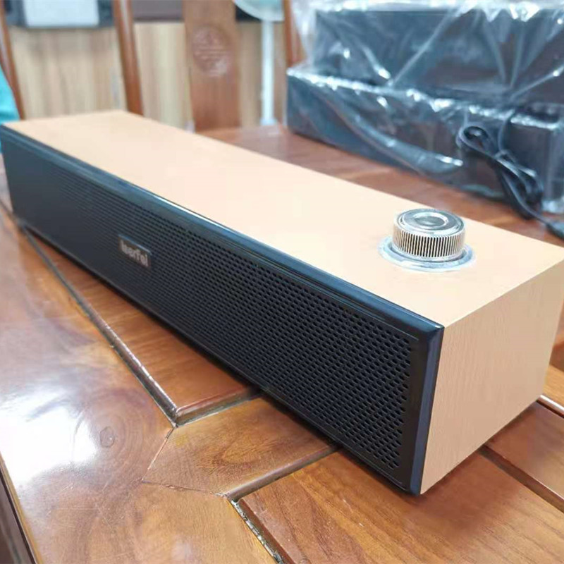コンピュータのスピーカーのデスクトップのノートパソコンのマルチメディアのスピーカーのUSB有線の木製の音響の特価の卸売り|undefined