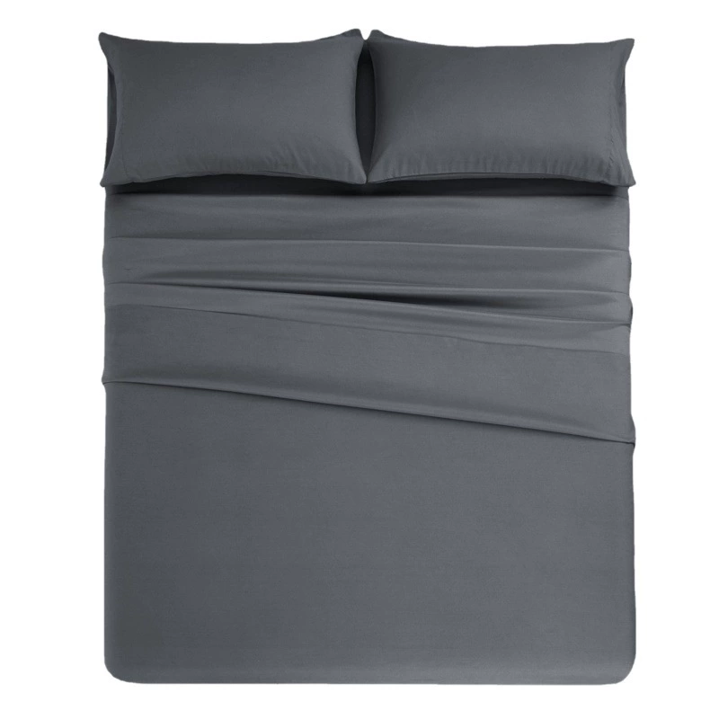 Вио трансграничный домашний текстиль Amazon ebay постельное белье для внешней торговли простой печати набор из четырех частей bed sheetset