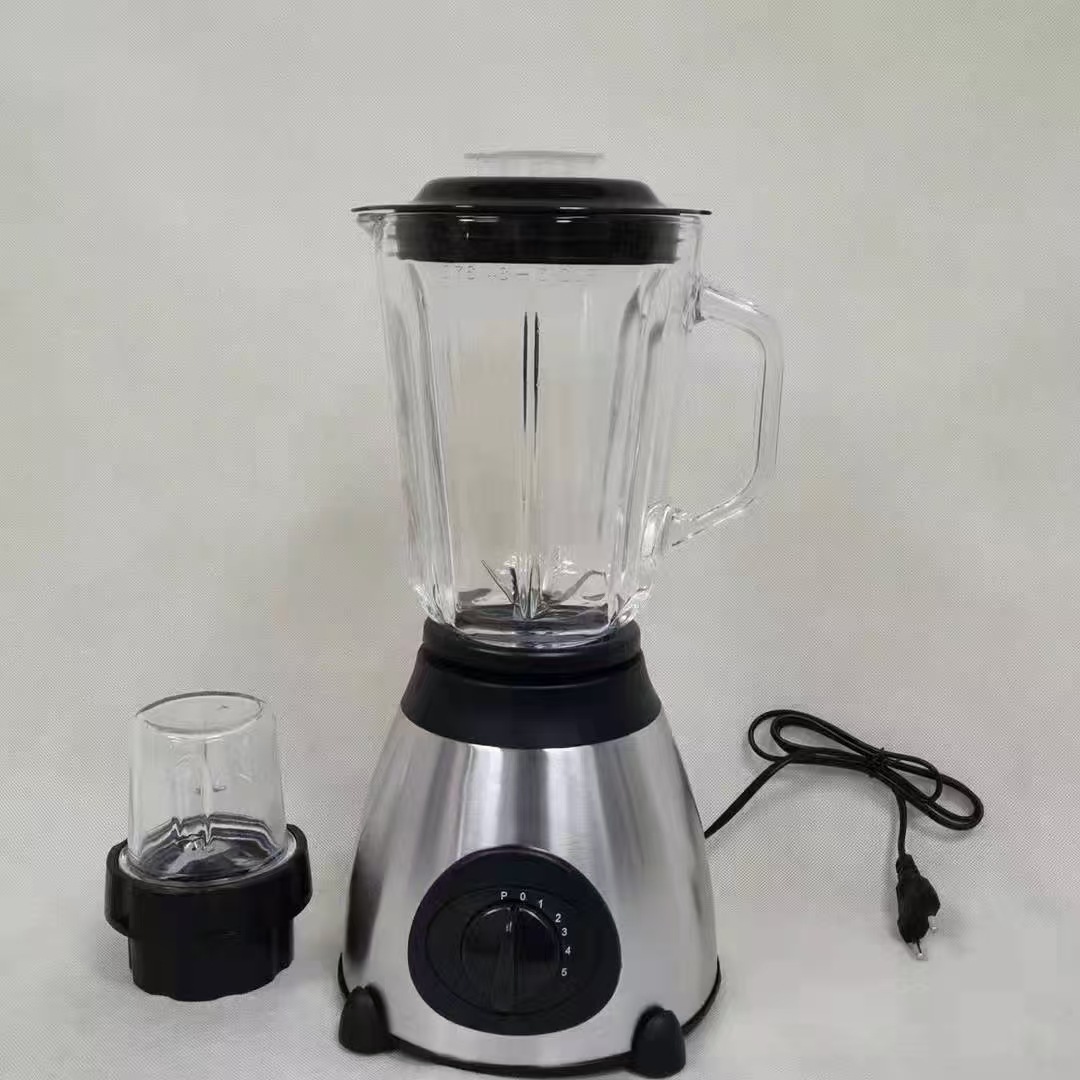 跨境破壁机玻璃料理机双杯Y66搅拌机果汁机多功能榨汁机家用批发