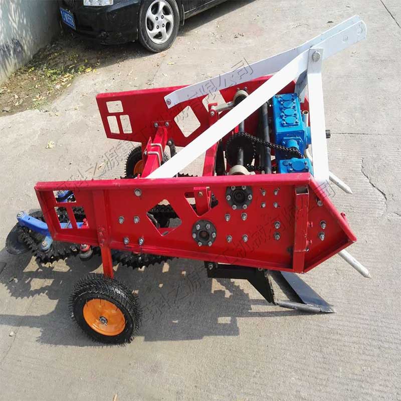 田园疯狂花生收获机 土豆地瓜平地采摘设备 小型农用花生抢收机