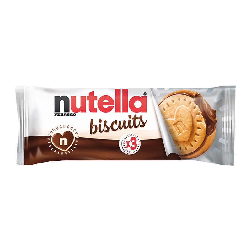 수입 수수료. Liero Nutella는 헤이즐넛 초콜릿 소스에 도움이 될 수 있습니다 새해 샌드위치 사랑 비스킷 간식