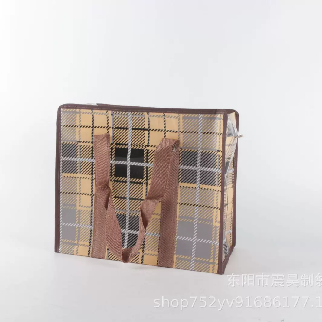 无纺布物流打包编织袋搬家袋防水牛津布袋折叠购物袋厂家批发