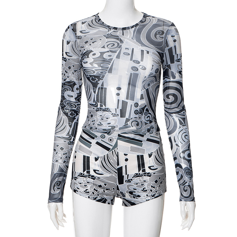 Women Sexy Trendy Cool Fried Street Two Piece Set