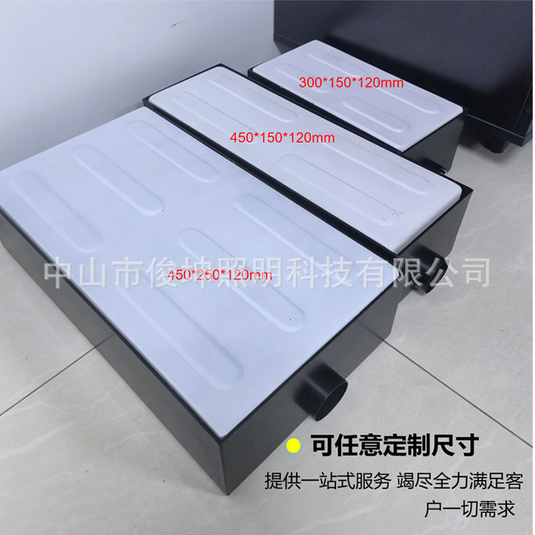 智慧斑马线发光地砖灯交通安全警示灯人行道辅助指示灯