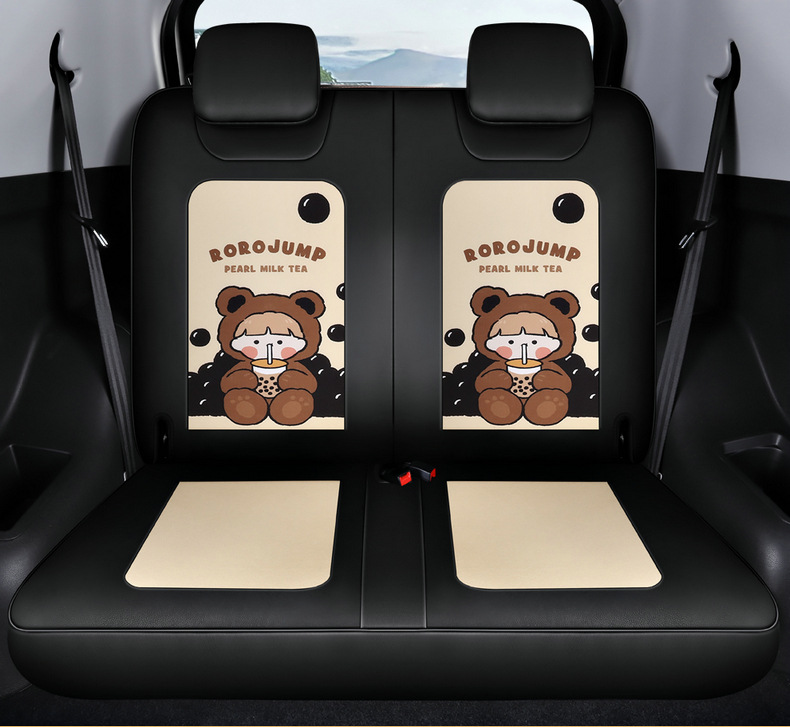 21-24 Chery Ant eq1 seat cover car cushion four seasons seat cover fully surrounded fabric four-seat cartoon