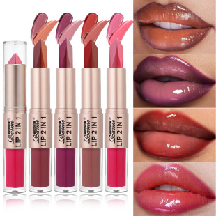 �羳���Q�p�^�����ʊy�z�q�̝��pɫ�ڼt���ʶ���һ2in1Lipstick