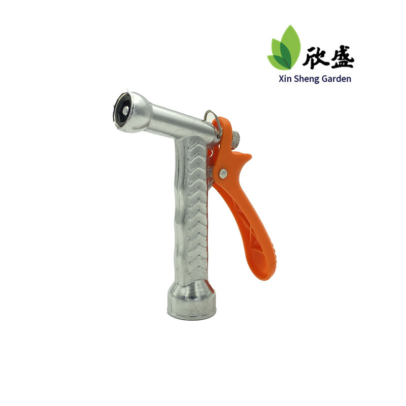 源头厂家直供锌合金园林水枪洒水浇花喷头园艺工具 洗车水枪批发