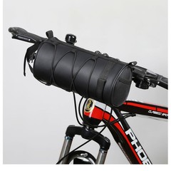 マウンテンバイクフロントバッグ、ハンドルバーバッグ、ロードバイクバッグ、多機能防水フロントビームバッグ、円筒フロントバッグ、自転車バッグ